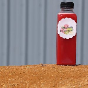 Raspberry Fruit Punch (available with ginger) (15oz)